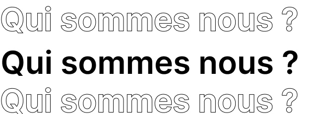 Qui somme nous ?